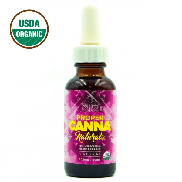 Natural 600mg Full-Spectrum Hemp Extract
