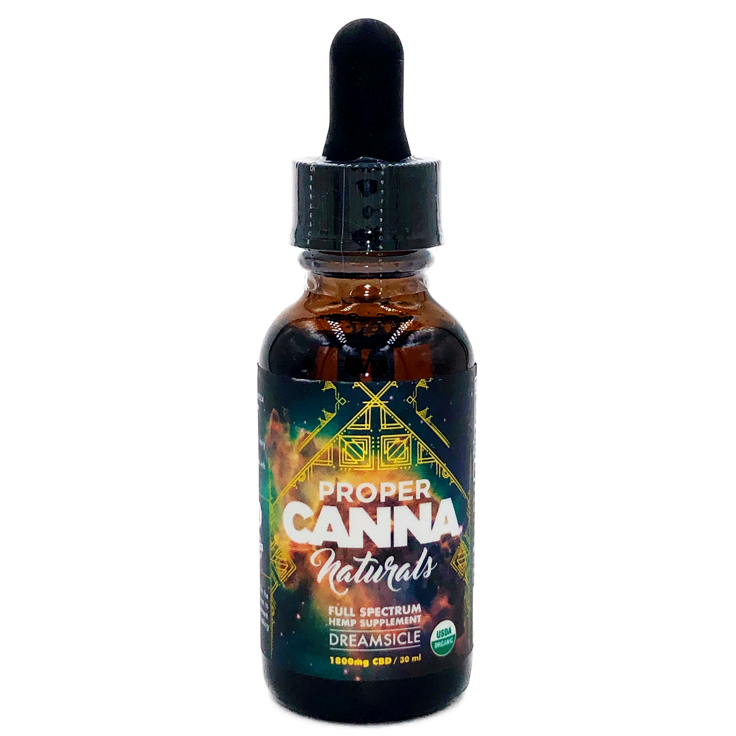 high concentration cbd oil front label dreamsicle