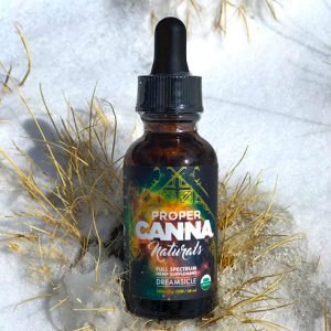 high concentration cbd oil front snow