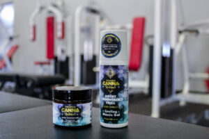 hemp extract muscle gel gym workout