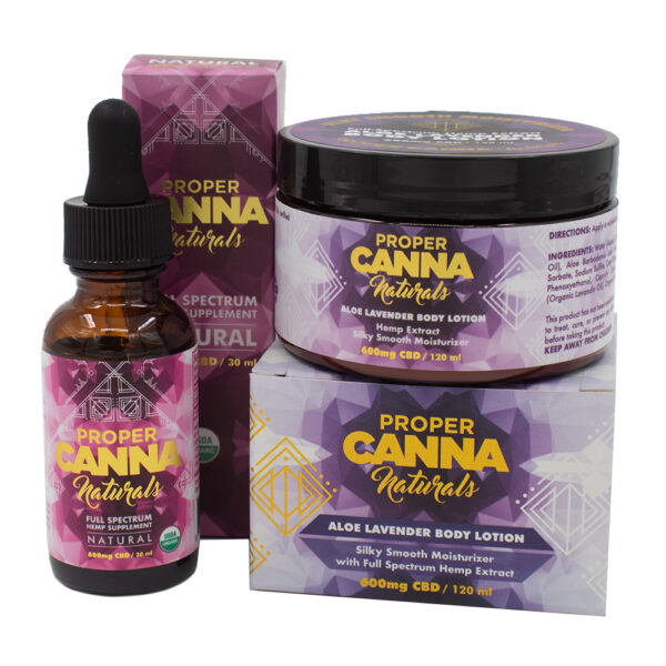 CBD Care Package Items Front