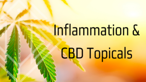 inflammation and CBD topicals for pain