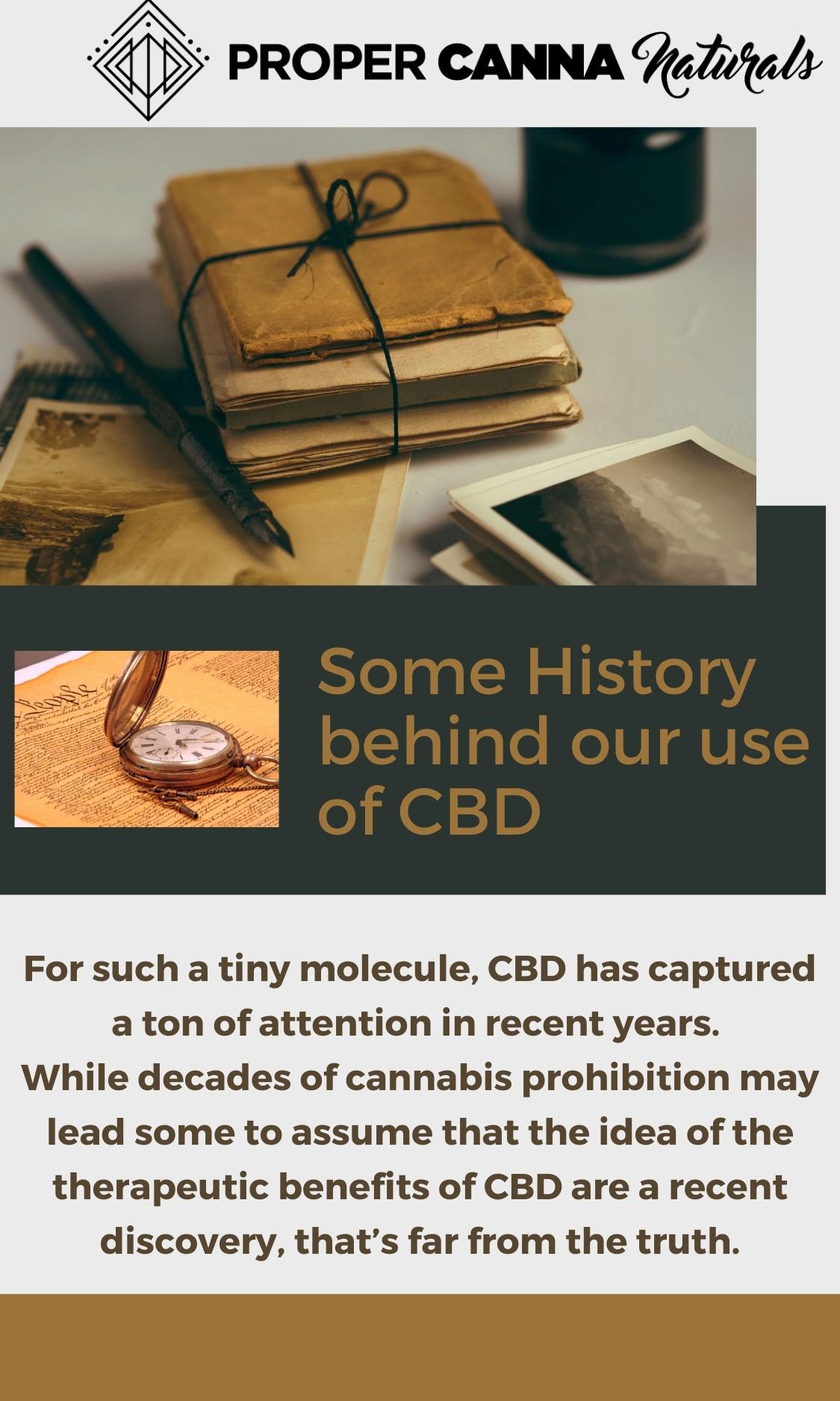 The history of CBD1