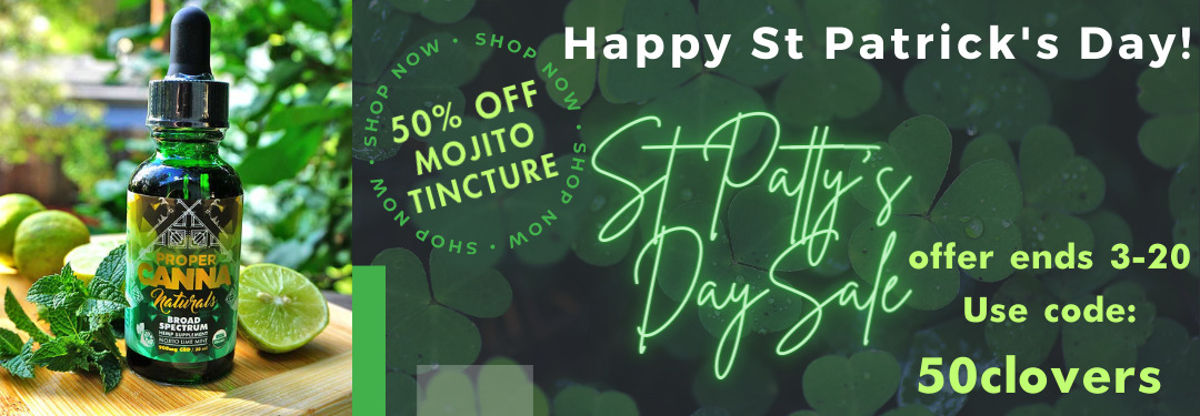 St patty's day mobile banner