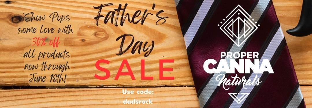 Fathers Day promo banner mobile