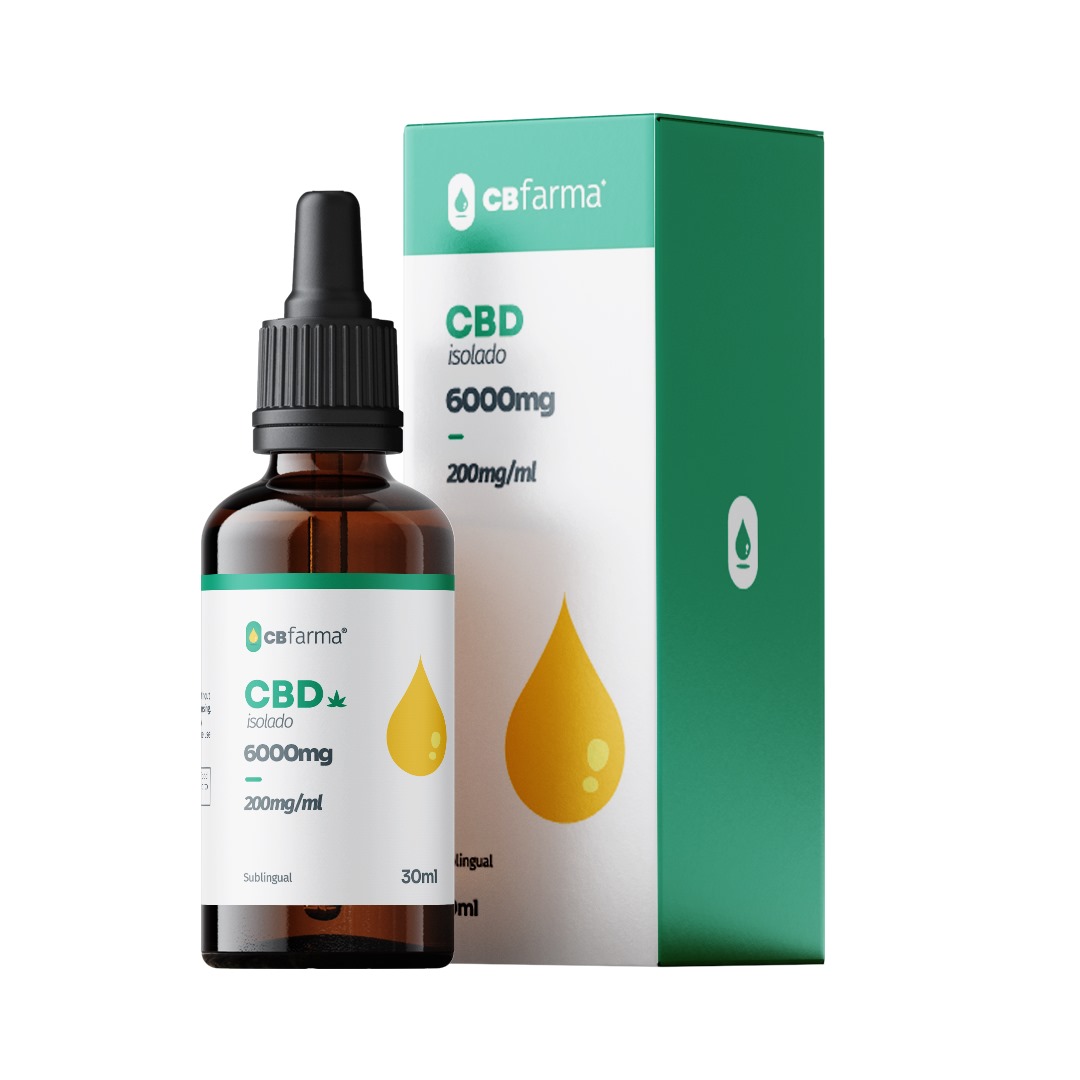 6000mg CBD Isolated 30ml Tincture (200mg per 1ml)