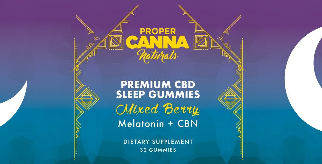 Unwind with Proper Canna’s Mixed Berry Gummies