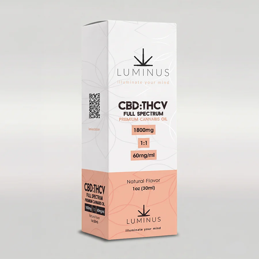 Luminus CBD THCV Full Spectrum Tincture Luminus CBD THCV Full Spectrum Tincture